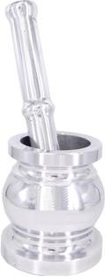 Nirvika mam Dasta/Ohkli Musal/Khalbatta/Masher only for Home Kitchen Masher Dholak Aluminium Masher