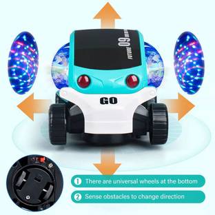 SALEOFF Musical 09 Future Car BUMP ‘N’ GO Toy With 360 Degree Rotation & 4D Lights178
