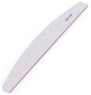 KetSan Curve Shape 1 Pcs of Best Quality Dual Side Standard Nail Filer For Manicure and Pedicure with a Grit of 120/180