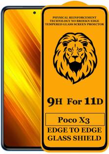 Xester Edge To Edge Tempered Glass for POCO X3