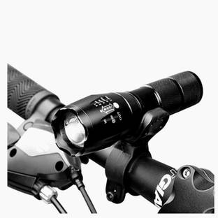 Small Sun Professional Electric Rechargeable 5 Mode Portable Waterproof Zoomable 5 Watt Long Range Focus Mode Black Emergency Flashlight Torch Light Weight Smooth Easy To Use Torch Torch