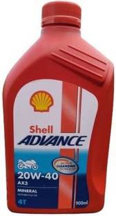 Shell Advance AX3 4T 20W-40 High Performance Engine Oil