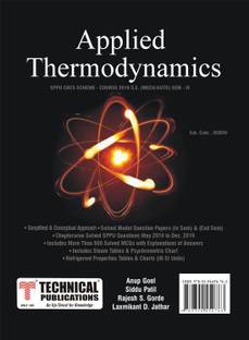Applied Thermodynamics for SPPU 19 Course (SE - IV - MECH. - 202048)