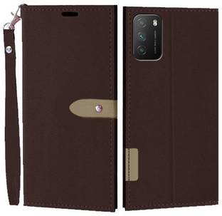Krofty Flip Cover for POCO M3