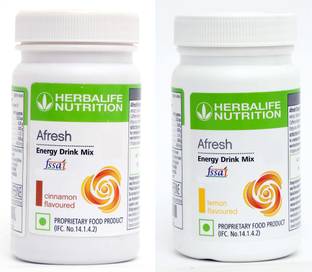 HERBALIFE Afresh Energy Drink Cinnamon And Lemon Flavour Energy Drink