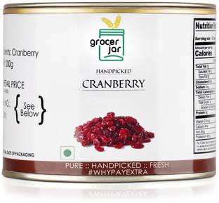 GROCERJAR Dried Cranberries Whole Cranberries