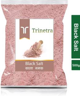 Trinetra Best Quality Black Salt (Kala Namak)-500gm (Pack Of 1) Black Salt