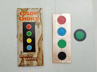 A SARKAR MAGIC WORLD Color Choice Magic / Mentalist Color Prediction Magic 1 Magic Tricks