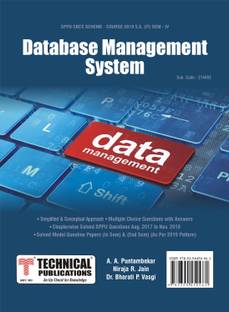 Database Management System for SPPU 19 Course (SE - IV - IT - 214452)