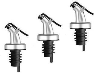 Zohica Caps, Leak-Proof Pour Capwine Cap, (Pack of 3) Plastic Bottle Stopper