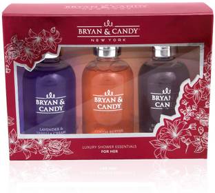 Bryan & Candy Shower Gel for Her (Pack of 3) for Clean Moisturized Skin
