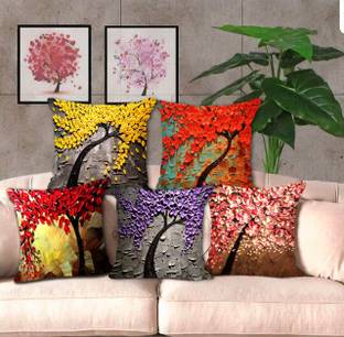 Crafteal Polyester Cushions Cover