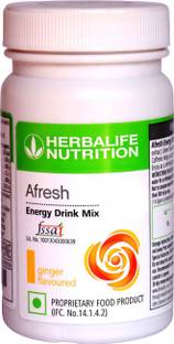 HERBALIFE Afresh Energy Drink Mix - Ginger Flavor With Green Tea Extracts Energy Drink