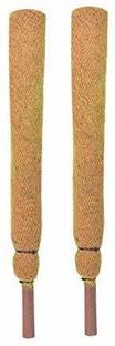 Nikhat Coco Pole 3ft(90 cm)-2pc Coir Moss Stick for Money Plant Support,Plant Garden Mulch