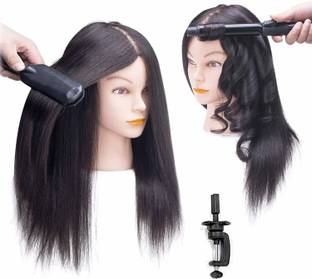 HEROSHIV INDIA Imported  Dummy Mannequin For  Styling 28 Inch Long Hair Extension