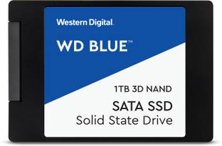 WD Blue 1 TB Laptop, Desktop Blue SATA III Internal Solid State Drive (SSD) (WDS100T2B0A)