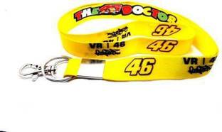 mik Doctor 46 Fabric Id Tag valentino rossi Lanyard keychain Lanyard Key Chain