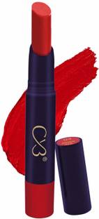 CVB C63-Brave Red Lip Lock No Transfer Matte Lipstick, Waterproof and Full-Pigmented, Transfer-Proof Smudge-Proof Lip Colour