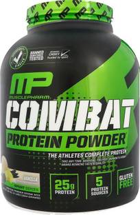 MUSCLEPHARM Combat Protein Powder (Vanilla) Whey Protein