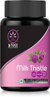 1 Tree Milk Thistle Extract-Milk Thistle Capsules - Support Liver Immunity Booster 60 Cap