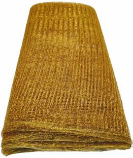 Just Flowers 15Mtr Golden Mesh Net for Gift/Fruit Wrapping, Party/Mandir Decor
