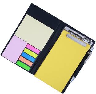 COI Memo Note Pad/Memo Note Book with Sticky Notes & Clip Holder in Diary Style Pocket-size Memo Pad UNRULED 50 Pages