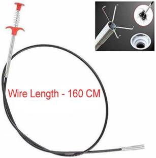 Nexshop Drain Cleaner Wire Spring Sink Cleaning Stick Drain Clog Water Pipe Sink Cleaner Crystal Drain Opener