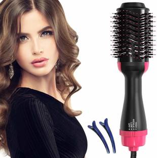 PKK TRADERS One Step Hair Dryer & Volumizer,Hot Air Brush Electric Hair Styler Hair Curler
