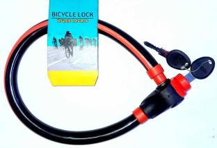 alone Steel, Iron Cable Lock For Helmet