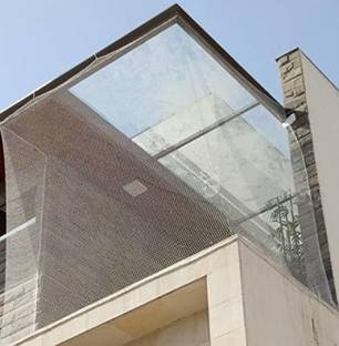AGK Enterprises Anti-Bird Net for Balcony/Garden with Tying Ropes (3 x 7 ft.) Insect Net