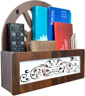 7CR Unique Round Shelf(WB) Wooden Wall Shelf