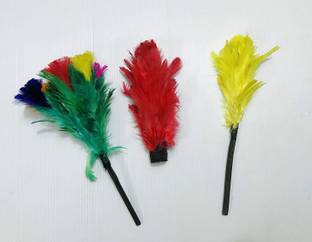 A SARKAR MAGIC WORLD Feather Flower Duster Color Change Magic Mini / Color Changing Feather Plumes Magic 1 Magic Tricks