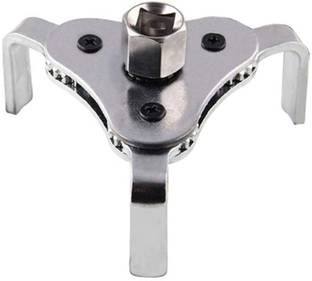 DIGICOP Adjustable Auto 3 Jaw Oil Filter Wrench Car Repair Tools Two Way Oil Filter Wrench 3 Jaw Remover Tool for Car Trucks Single Sided Speciality