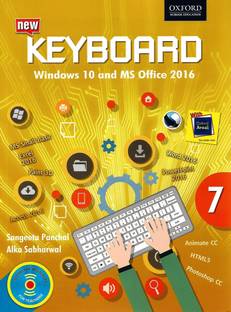 Keyboard Windows 10 and Ms Office 2016 Class 7
