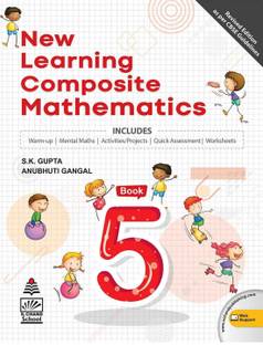 New Learning Composite Mathematics-5 (for 2021 Exam) with 2 Disc