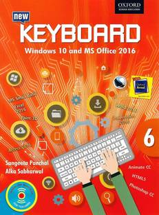 OXFORD, NEW KEYBOARD CLASS - 6 ( WINDOWS 10 AND MS OFFICE 2016 )