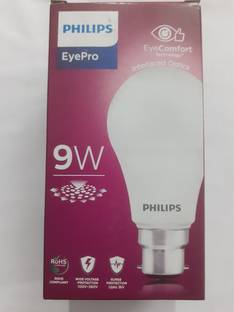 PHILIPS 9 W Basic Round B22 LED Bulb