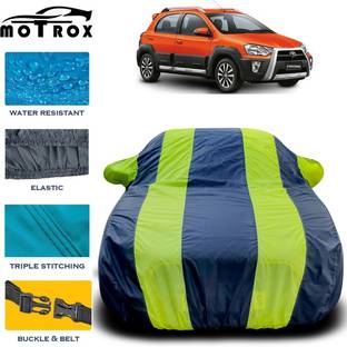 MoTRoX Car Cover For Toyota Etios Cross (With Mirror Pockets)