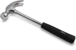 Hillgrove HAM High Quality Durable Construction Metalworking Household Rubber Handle Straight Best Claw Hammer Repair Hand Woodworking Tool Curved Claw Hammer