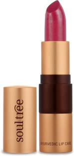 SoulTree Ayurvedic Lipstick - 640 Raspberry Crush Colour