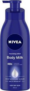 NIVEA NOURISHING BODY MILK LOTION 400 ML X 1