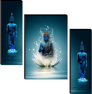 Buddha Set of 3 Paper Print