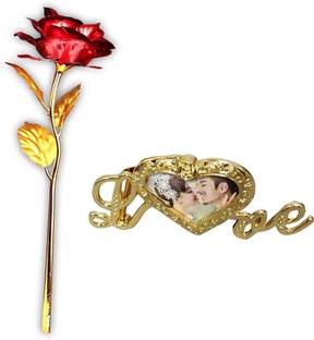 RANGOLI Artificial Flower Gift Set