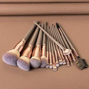 Luxury Beauty Makeup Brushes Set,15 Pieces Make-up Brush Set Included Powder Highlight Contour Eye Shadow Concealer Eyeliner Nose Eyebrow blush eyeshadow lip Blending