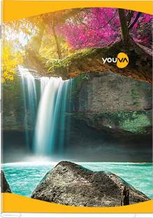 NAVNEET Youva Soft Bound Long Book 21x29.7 cm A4 Notebook Single Line 172 Pages