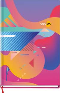 NAVNEET Youva Case Bound My Notes 14.8x21 cm A5 Notebook Single Line 192 Pages