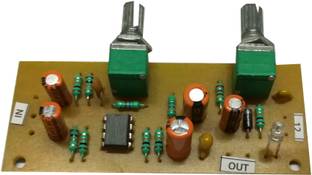 Diycart Low-pass Filter NE5532 Bass Tone Subwoofer Pre-Amplifier Preamp Board 10-24V DC Electronic Components Electronic Hobby Kit