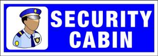 KARTMEN Security Cabin Emergency Sign