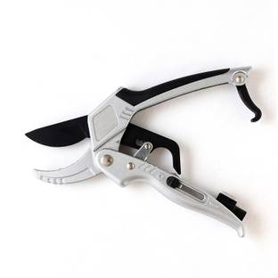 Sharpex SHREXP2 Ratchet Garden Pruning Shears, Anvil Type, 3-Stage Ratcheting Mechanism Provides Hedge Shear