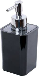 IONIX 200 ML Stylish soap Dispenser, Luxury Soap Dispensers for Luxury Bathrooms, soap Dispenser Wall Mounted, soap Dispenser/Sanitizer Dispenser for Home/Office Use (Black) (Black) 200 ml Lotion Dispenser